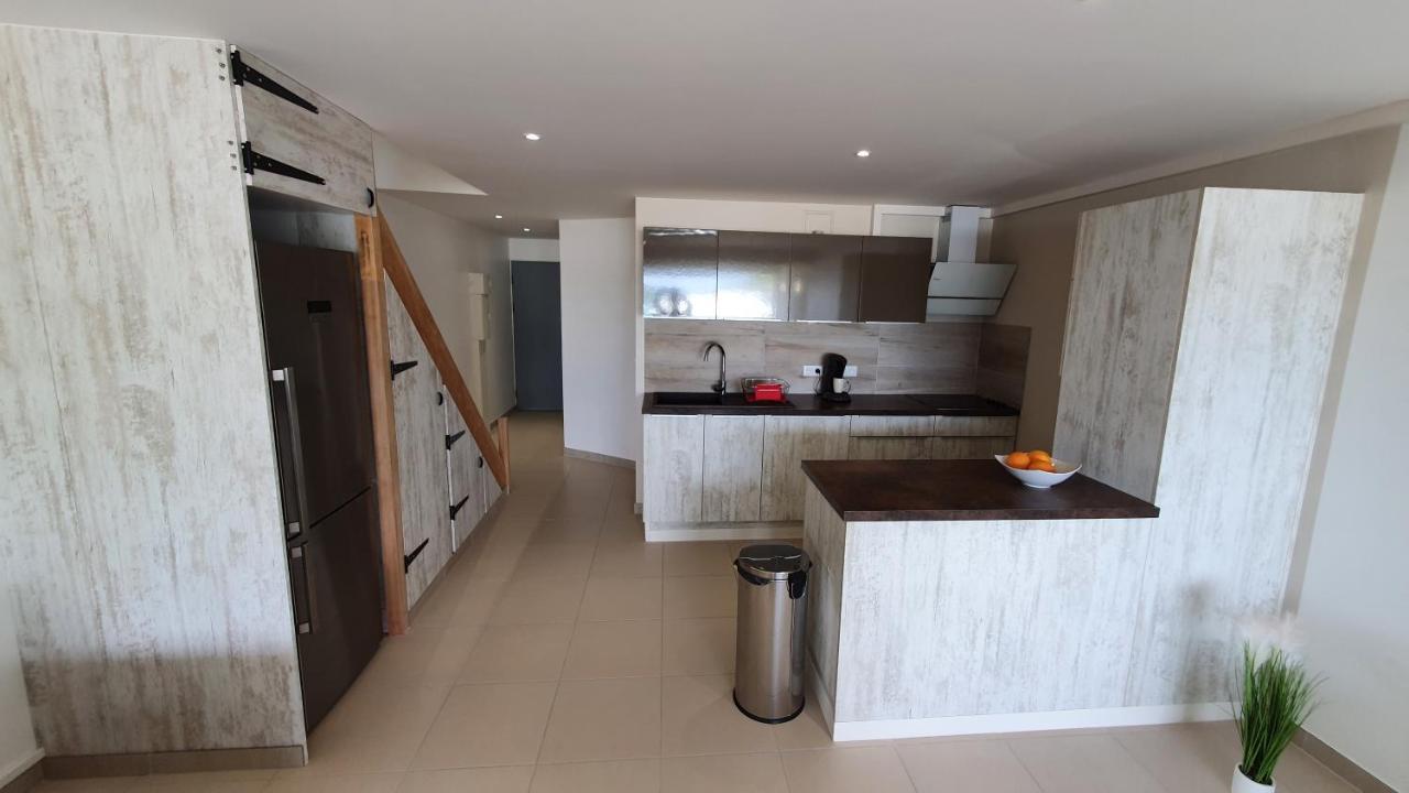 Pinel Superbe Appartement En Residence Vue Mer Cul de Sac Exteriér fotografie