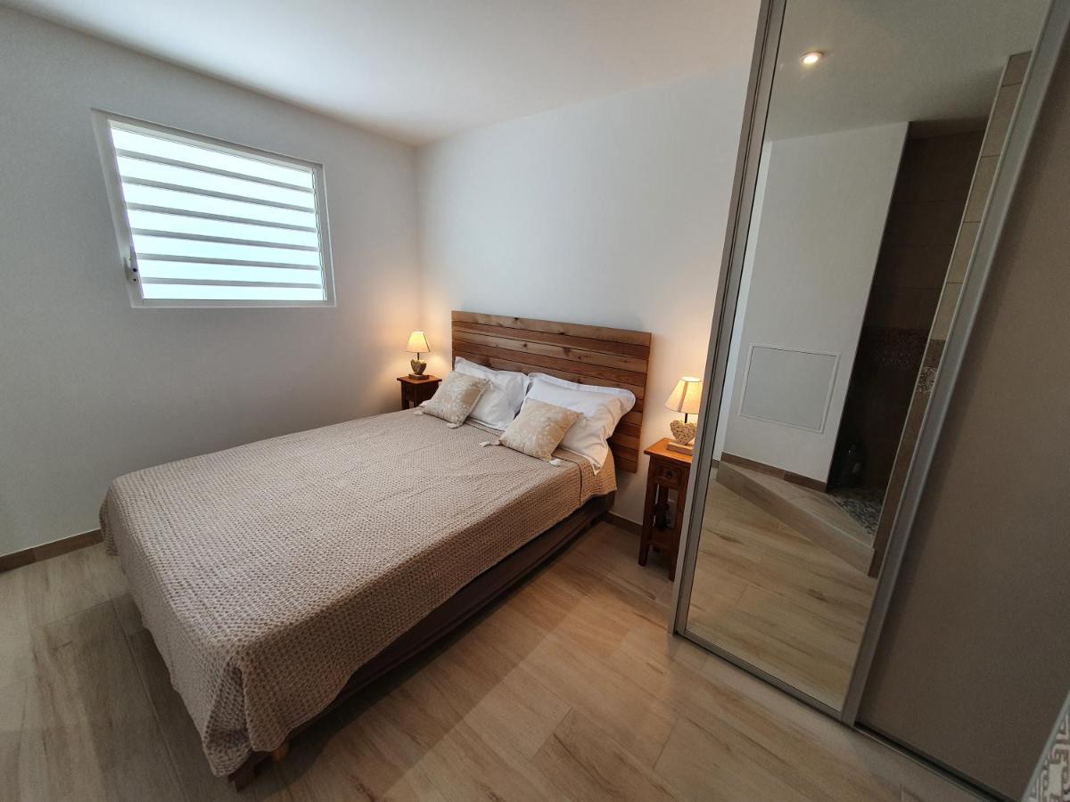 Pinel Superbe Appartement En Residence Vue Mer Cul de Sac Exteriér fotografie